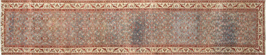 Semi Antique Persian Melayer Runner - 3'2" x 15'11"