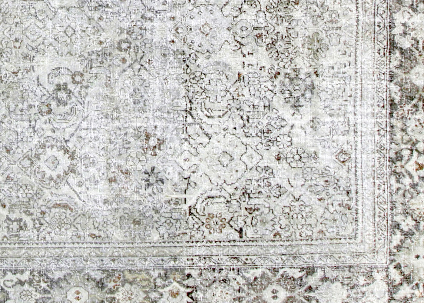 Semi Antique Persian Mahal Rug - 10'1" x 13'5"