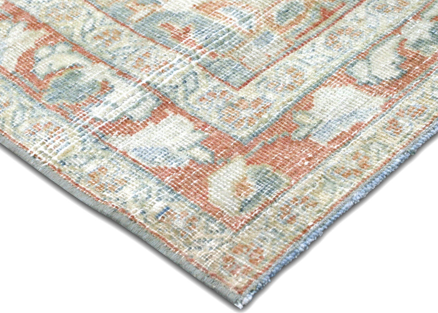 Semi Antique Persian Tabriz Runner - 3'3" x 12'10"