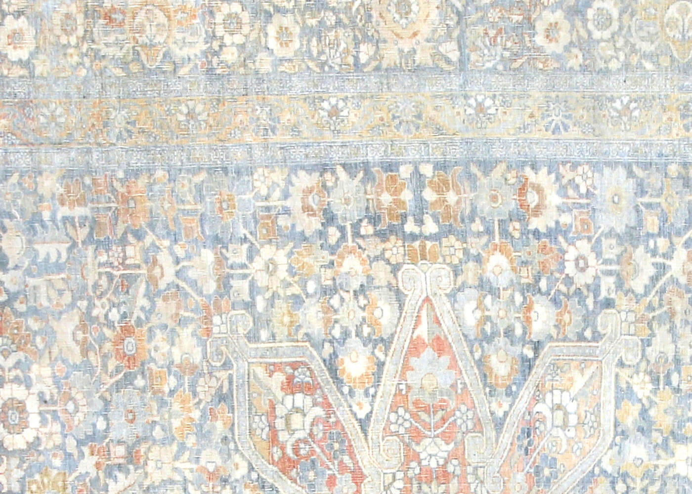 Semi Antique Persian Bidjar Rug - 9'10" x 15'8"