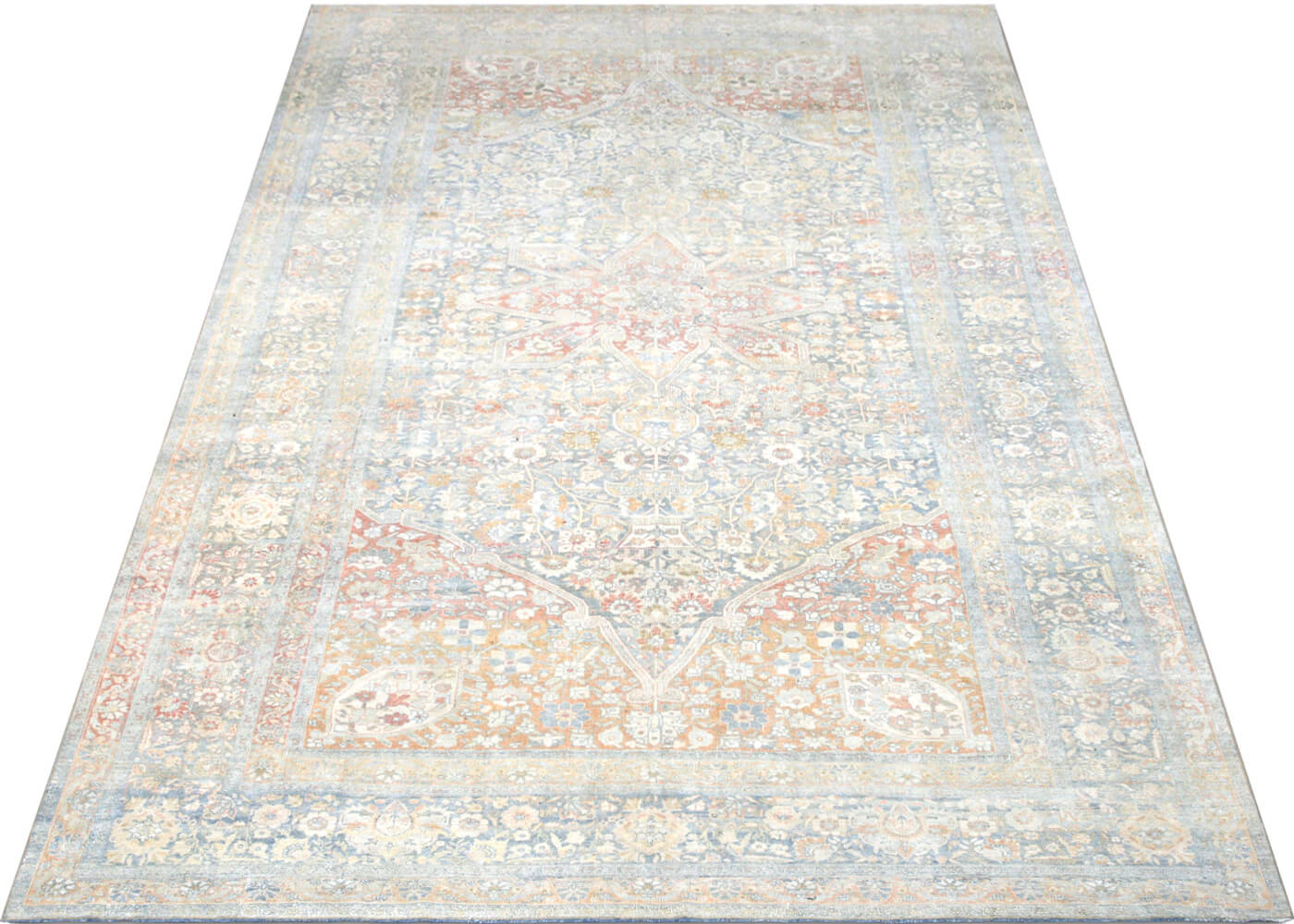 Semi Antique Persian Bidjar Rug - 9'10" x 15'8"