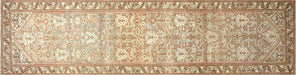 Semi Antique Persian Melayer Runner - 3'5" x 13'6"