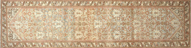 Semi Antique Persian Melayer Runner - 3'5" x 13'6"