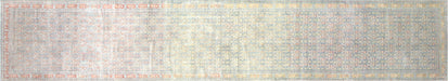 Semi Antique Persian Senne Runner - 3'5" x 19'7"