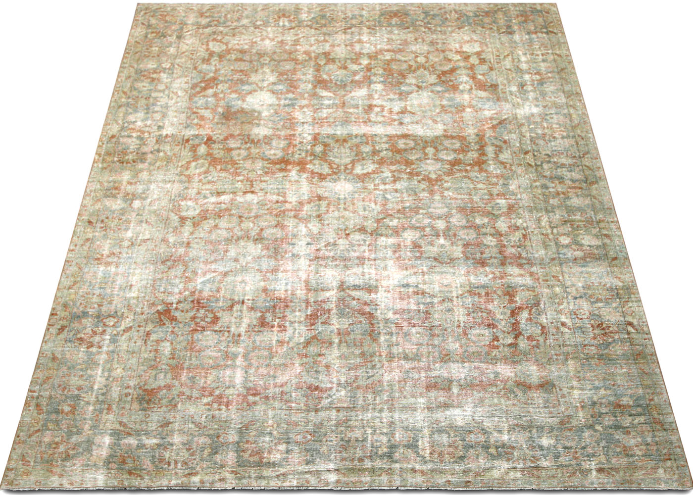 Vintage Persian Mahal Rug - 9'7" x 14'