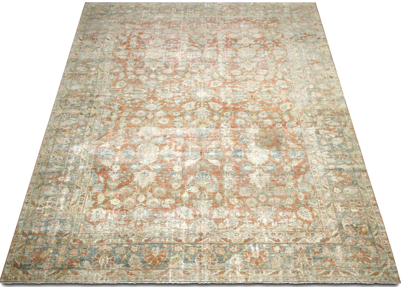 Vintage Persian Mahal Rug - 9'7" x 14'