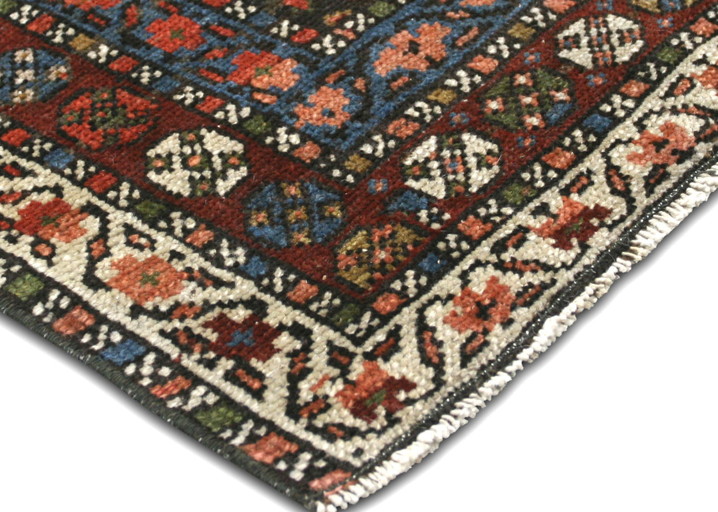 Antique Persian Heriz Runner - 3'1" x 14'