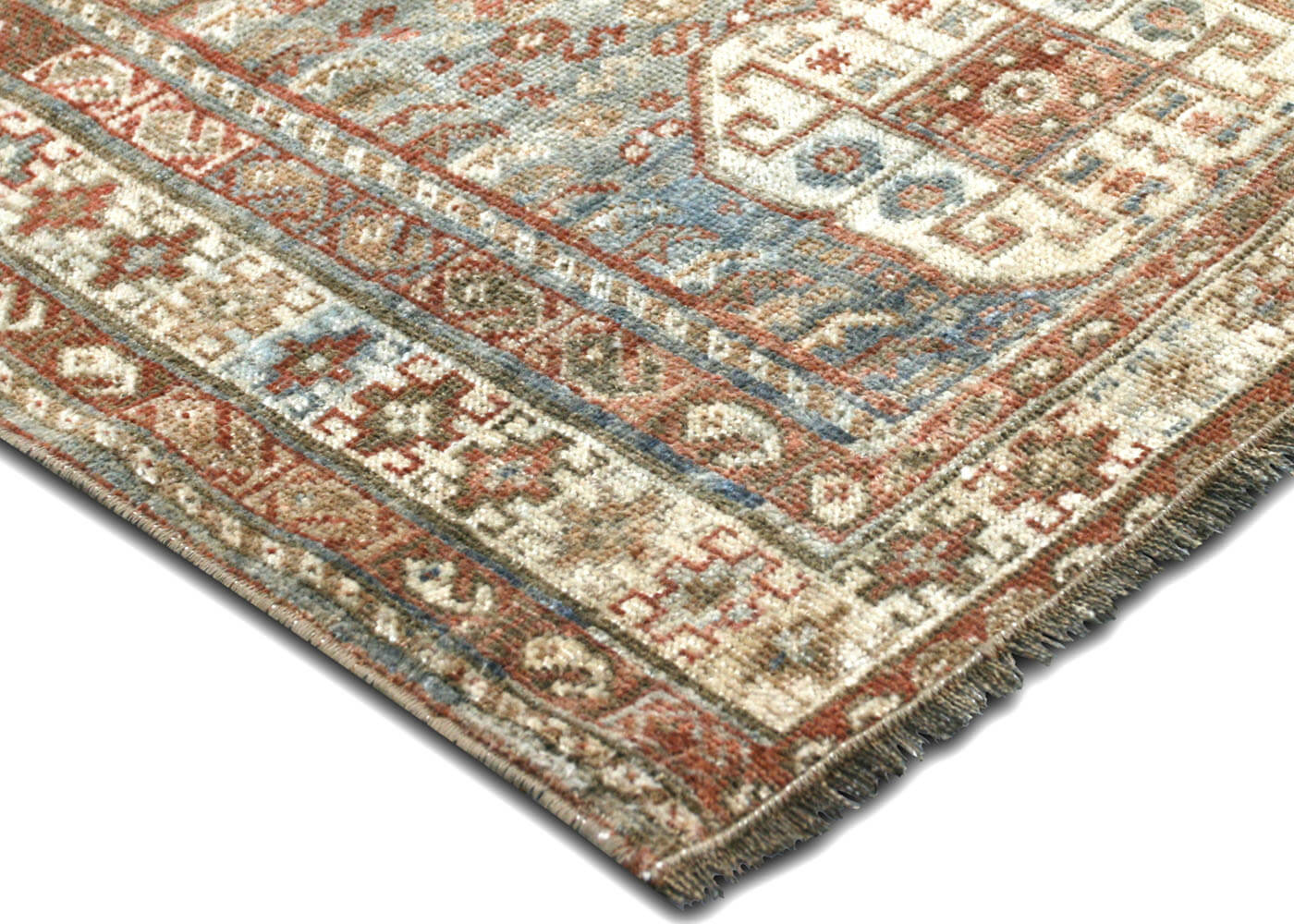 Antique Persian Shiraz Rug - 4'11" x 7'2"
