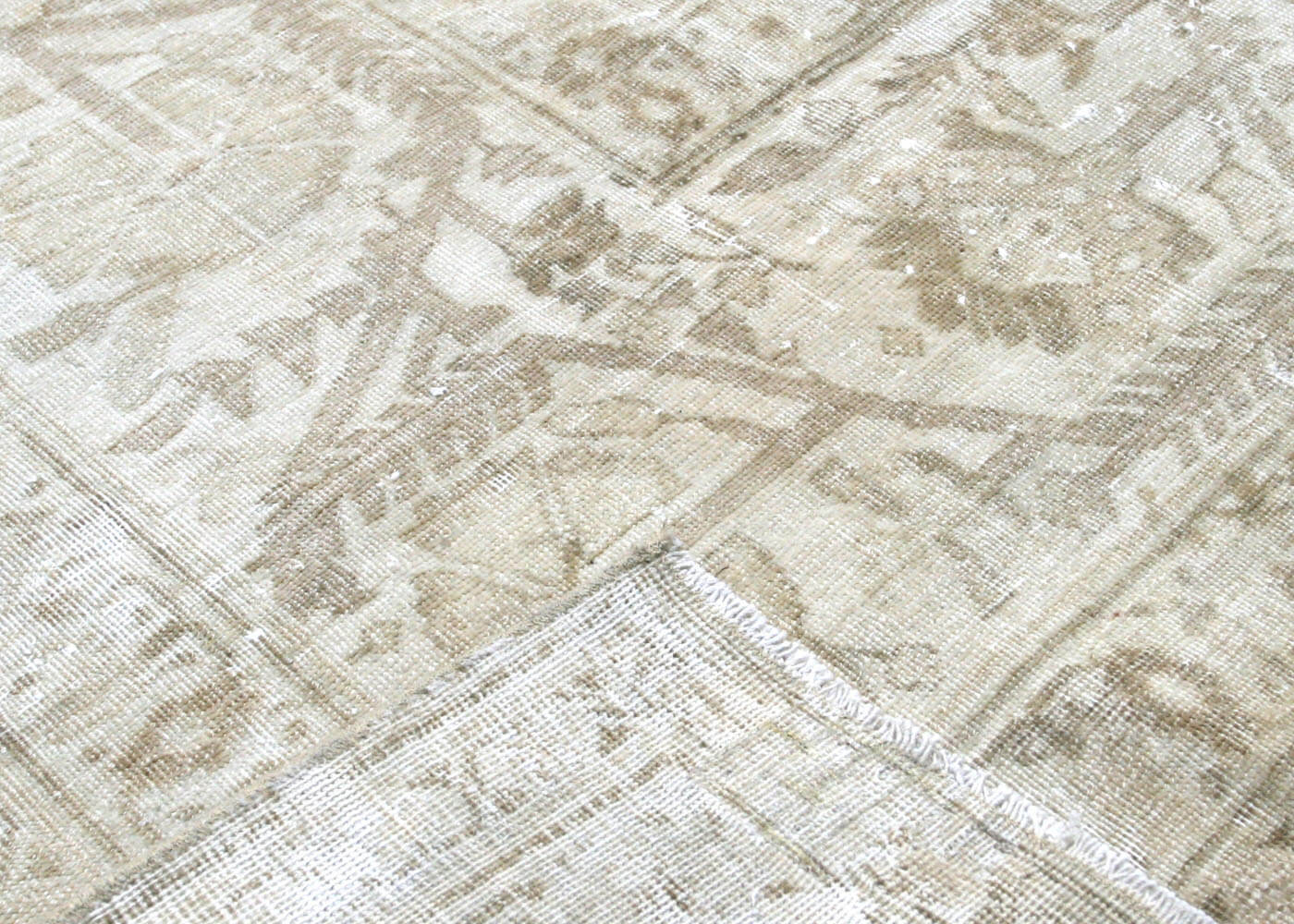 Semi Antique Persian Tabriz Rug - 13'4" x 18'7"