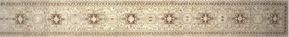Vintage Persian Melayer Runner - 2'10" x 34'6"