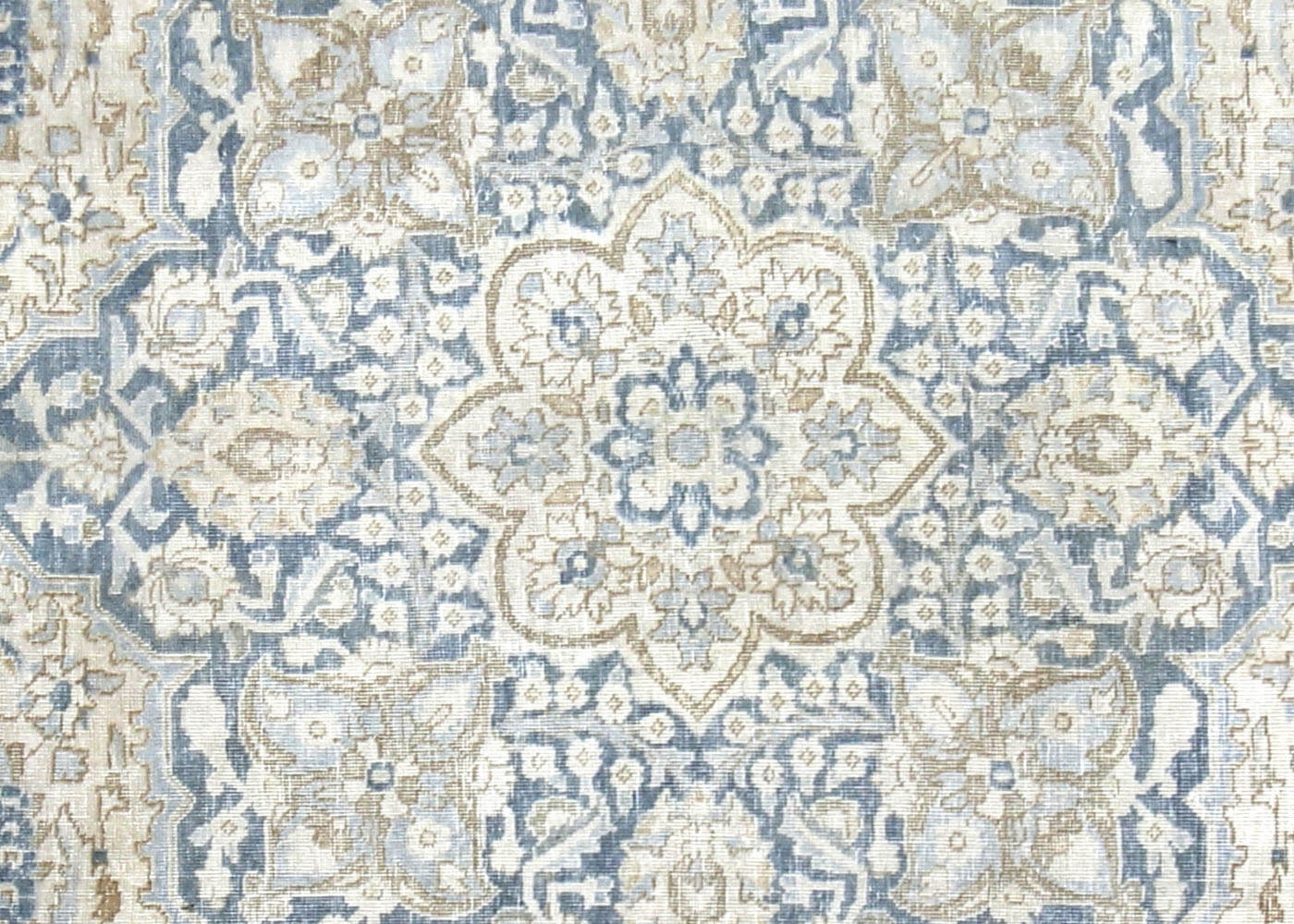 Semi Antique Persian Tabriz Rug - 9'1" x 12'1"