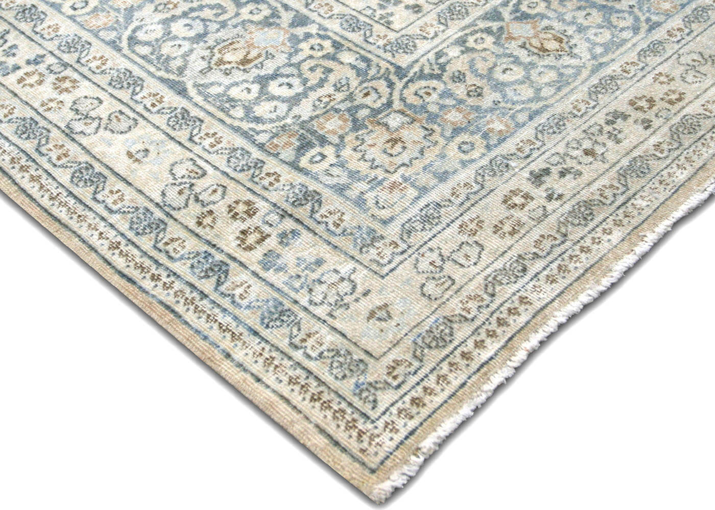 Semi Antique Persian Meshed Rug - 9'11" x 15'8"