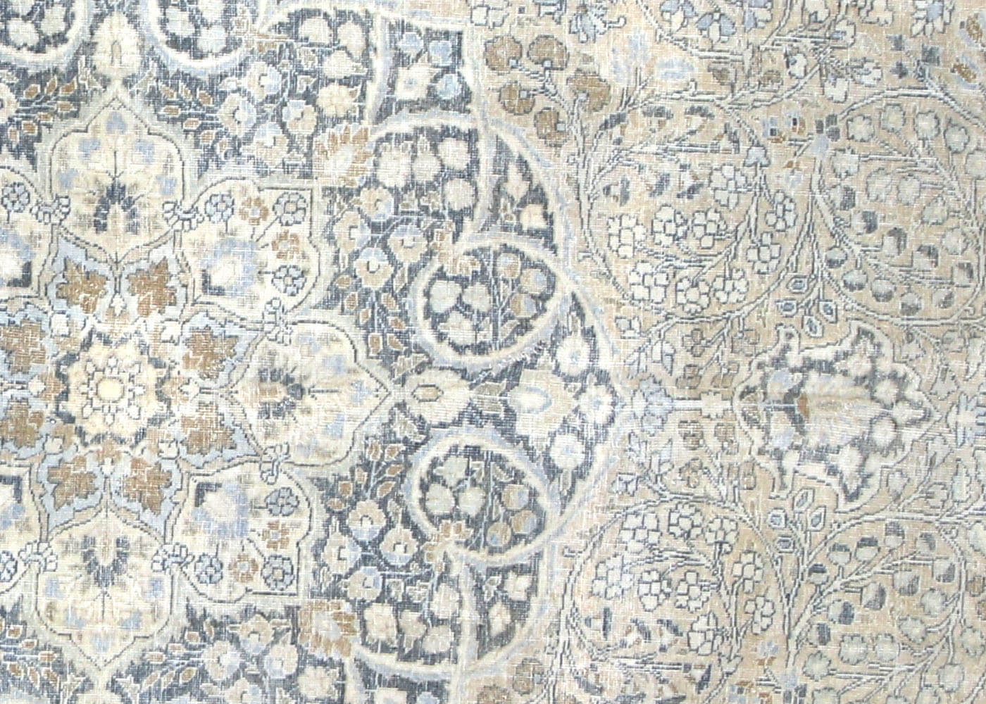 Semi Antique Persian Tabriz Rug - 11'6" x 14'10"