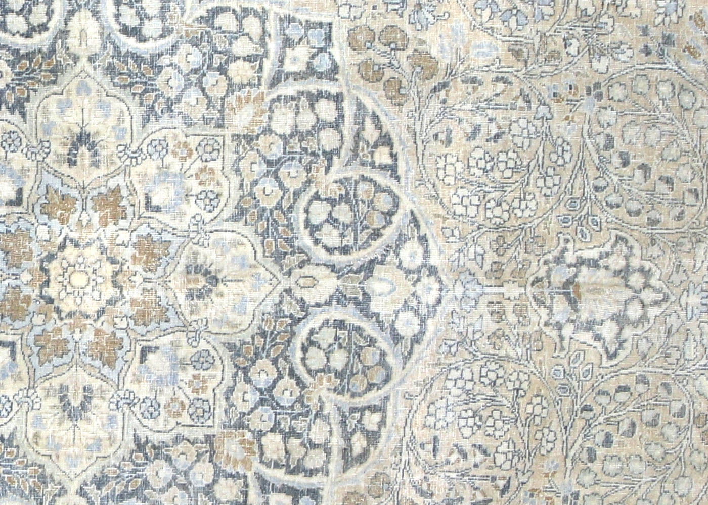 Semi Antique Persian Tabriz Rug - 11'6" x 14'10"