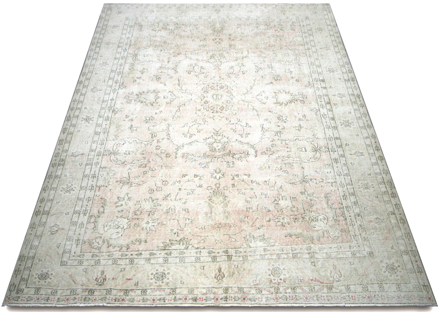 Vintage Turkish Oushak Rug - 8'3" x 10'4"