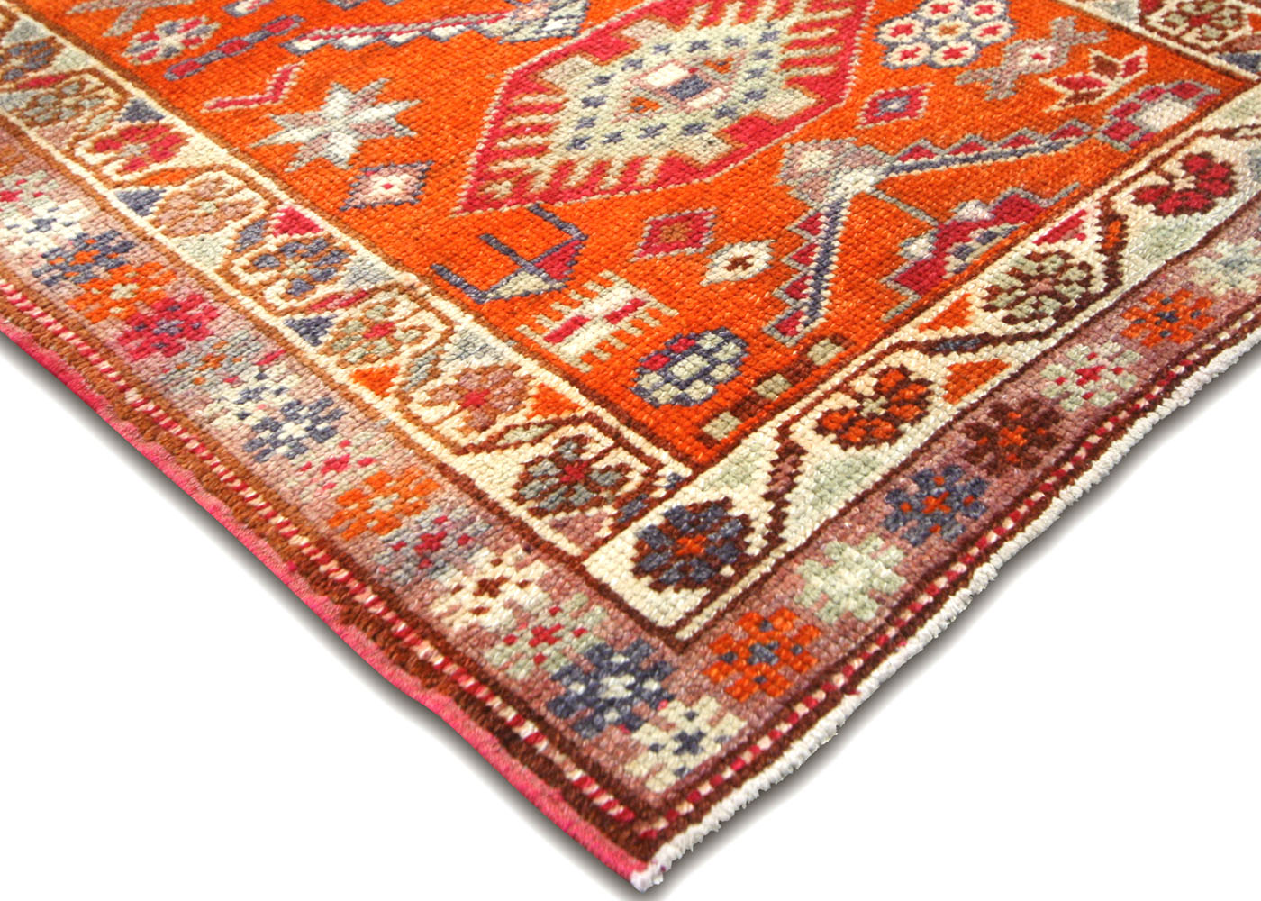 Vintage Turkish Oushak Runner - 2'9" x 12'1"