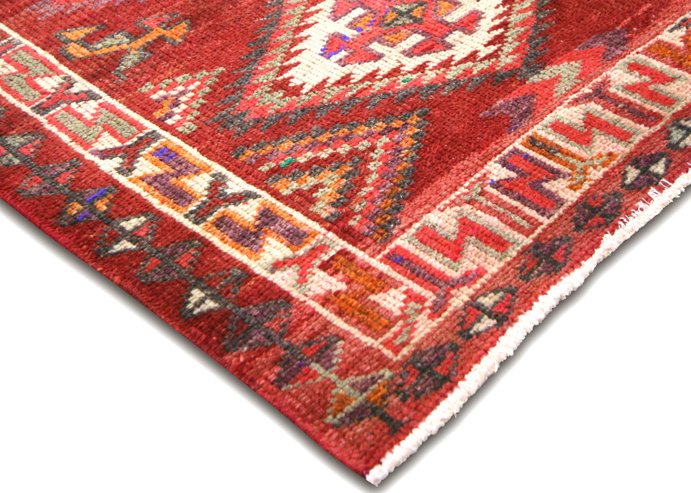 Vintage Turkish Oushak Runner - 3' x 12'