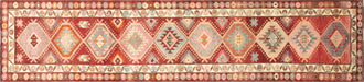 Vintage Turkish Oushak Runner - 2'11" x 12'9"