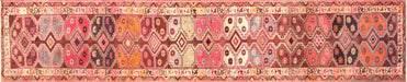 Vintage Turkish Oushak Runner - 3' x 14'6"