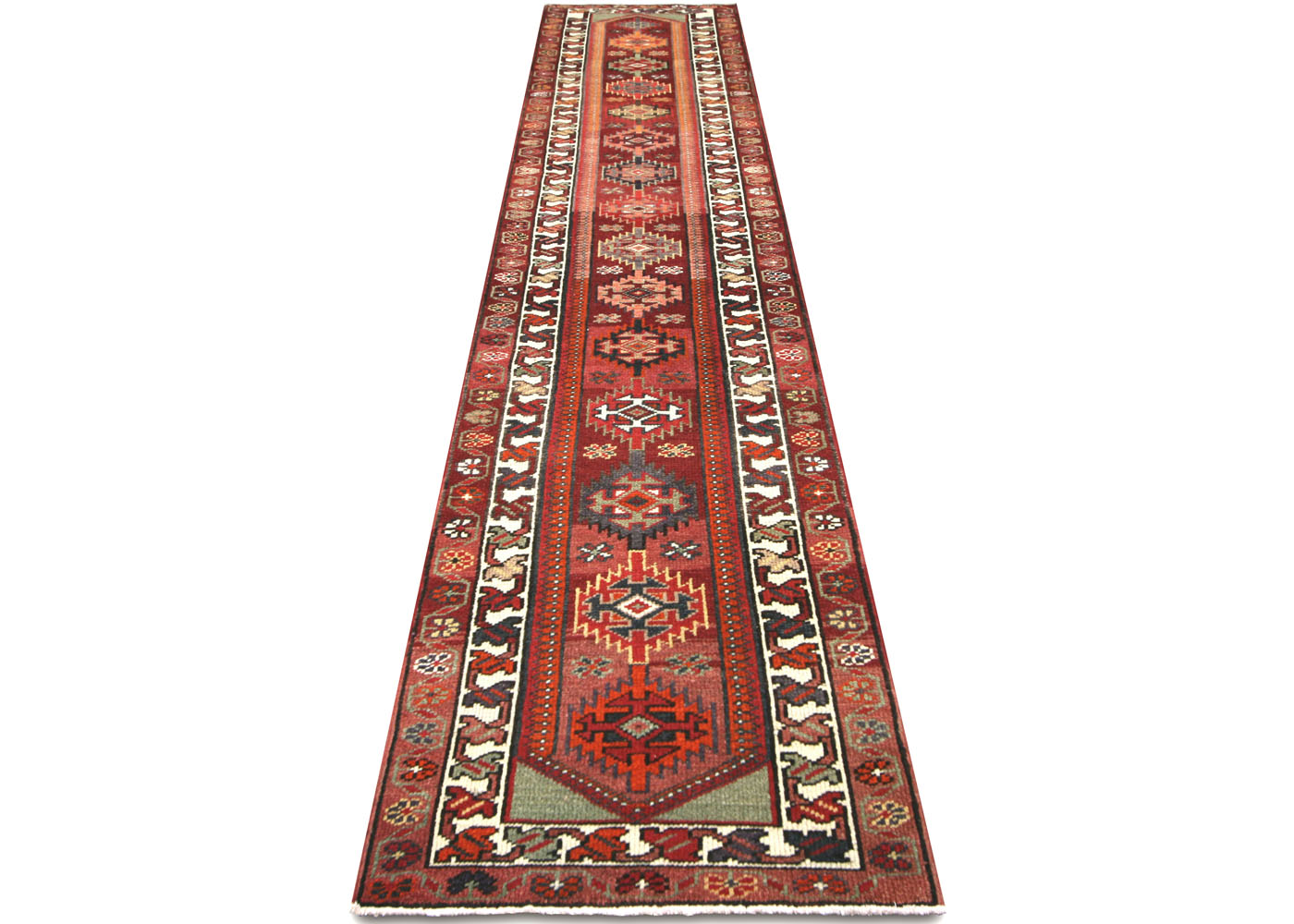 Vintage Turkish Oushak Runner - 2'10" x 14'