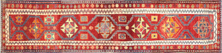 Vintage Turkish Oushak Runner - 2'11" x 12'5"
