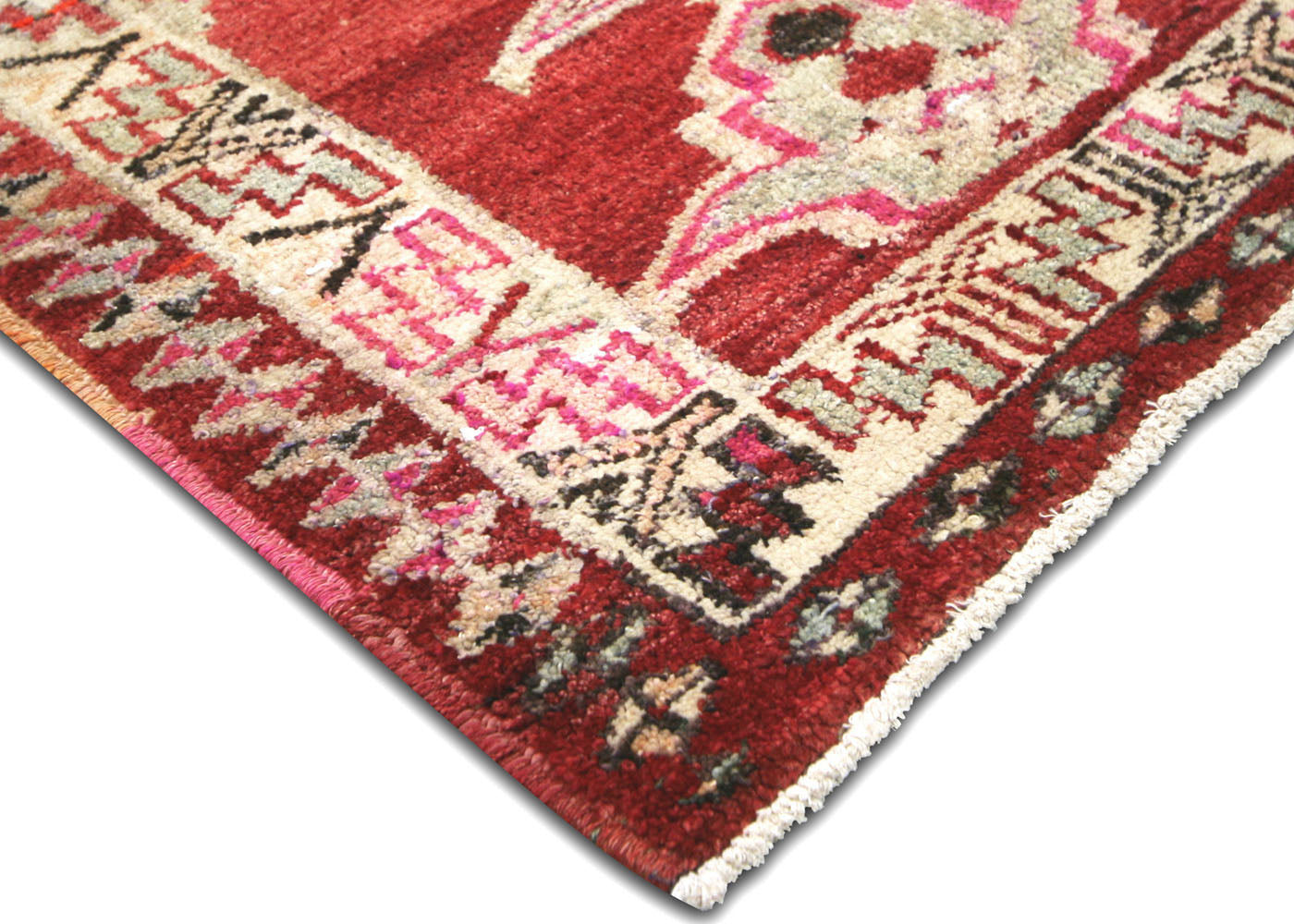 Vintage Turkish Oushak Runner - 3' x 7'6"