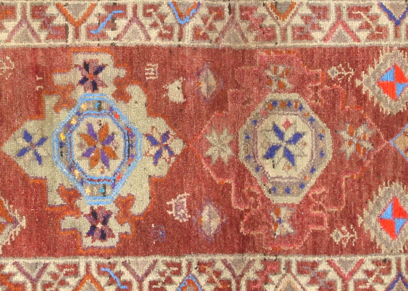 Vintage Turkish Oushak Runner - 2'8" x 11'5"