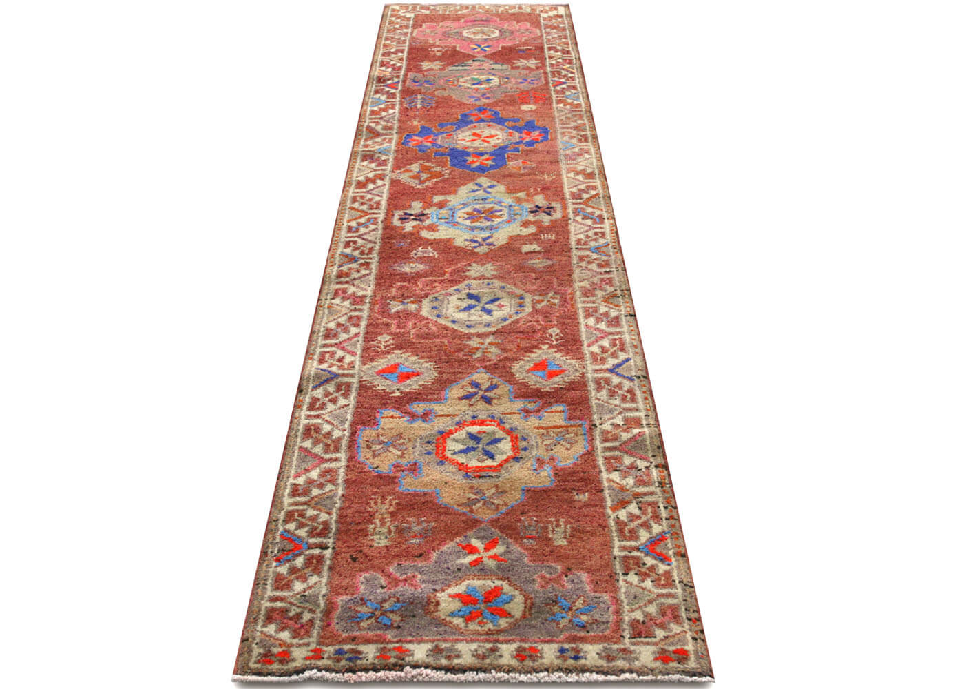 Vintage Turkish Oushak Runner - 2'8" x 11'5"