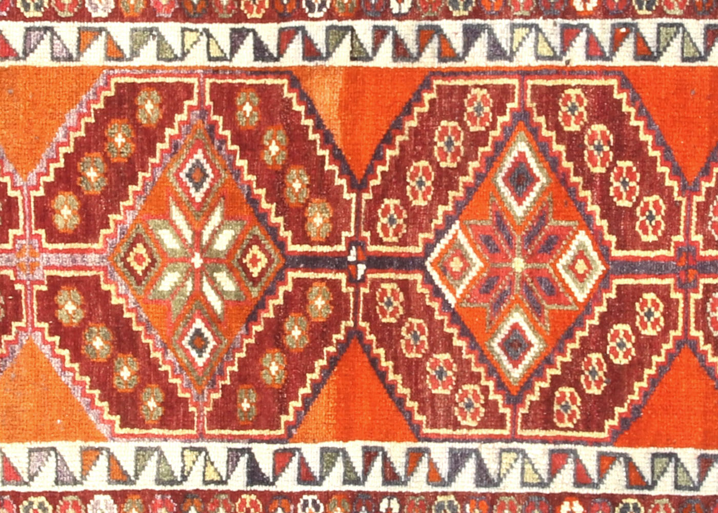 Vintage Turkish Oushak Runner - 2'11" x 13'1"