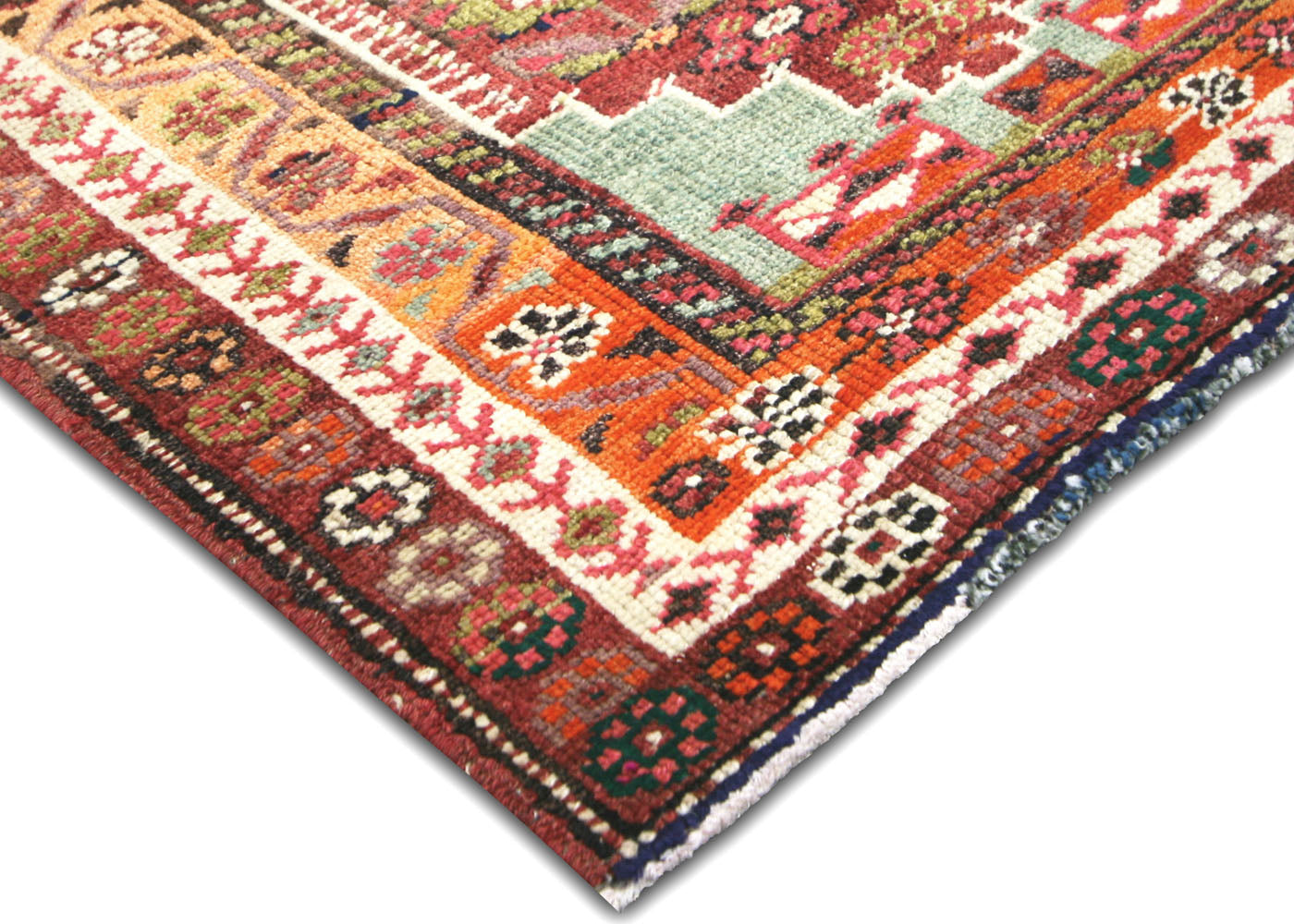 Vintage Turkish Oushak Runner - 2'11" x 11'7"