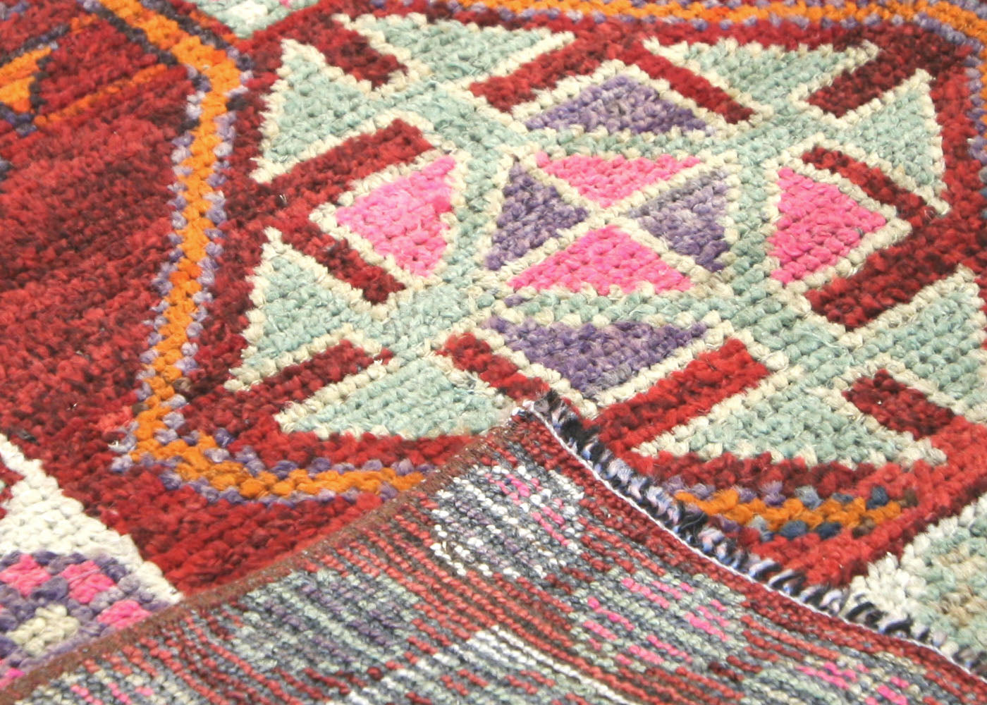 Vintage Turkish Oushak Runner - 2'7" x 12'11"