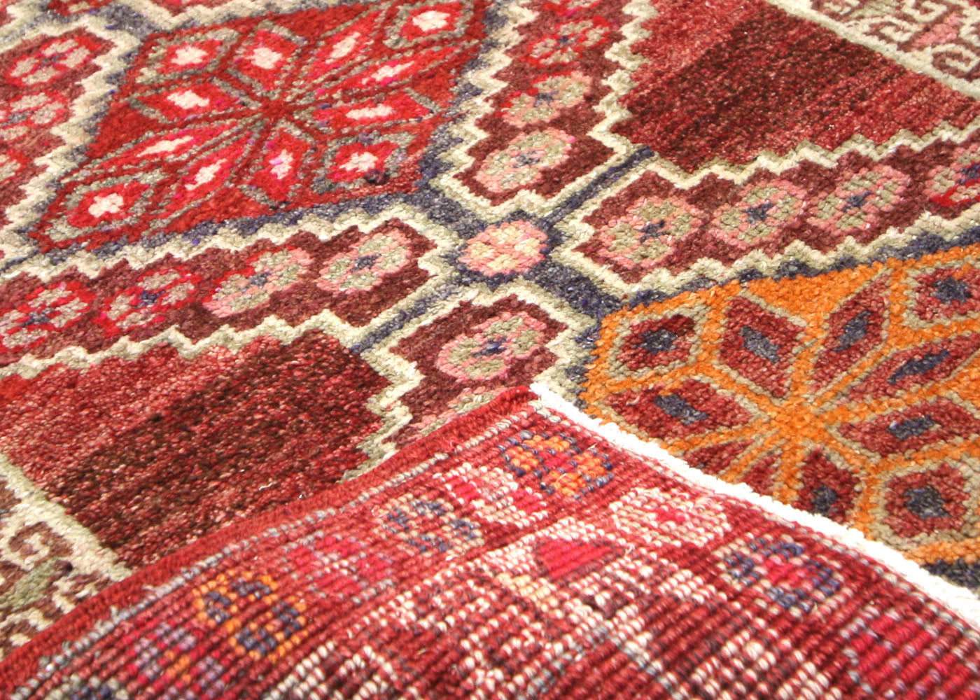 Vintage Turkish Oushak Runner - 2'7" x 12'10"