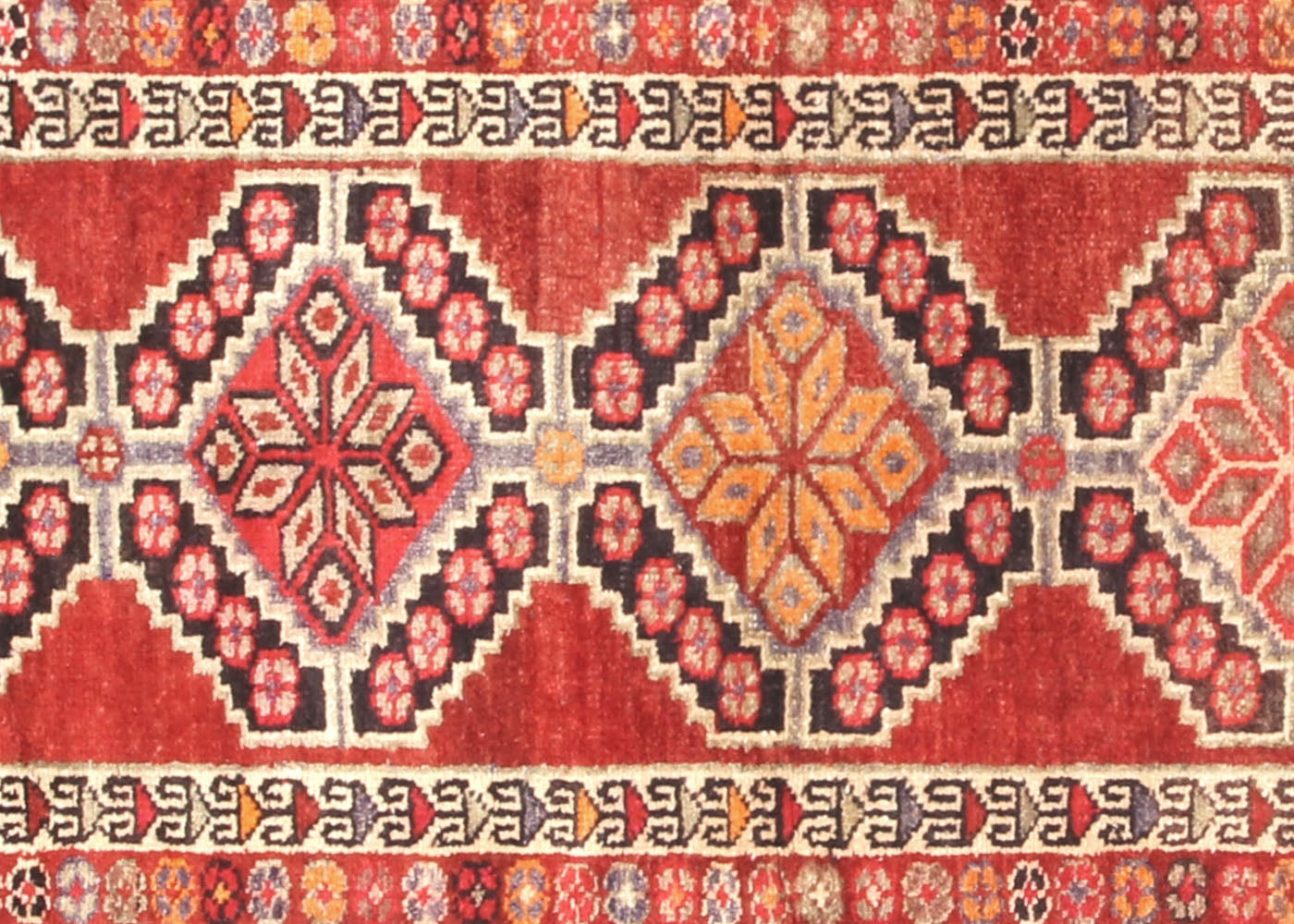 Vintage Turkish Oushak Runner - 2'7" x 12'10"