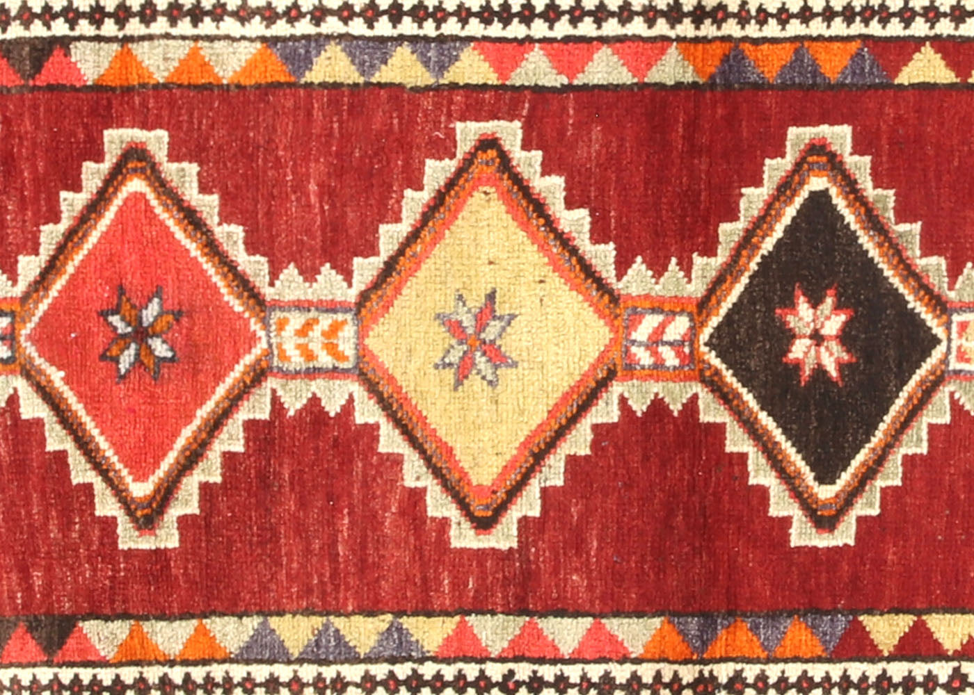 Vintage Turkish Oushak Runner - 3' x 13'1"