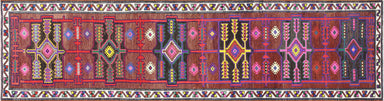 Vintage Turkish Oushak Runner - 3' x 11'7"
