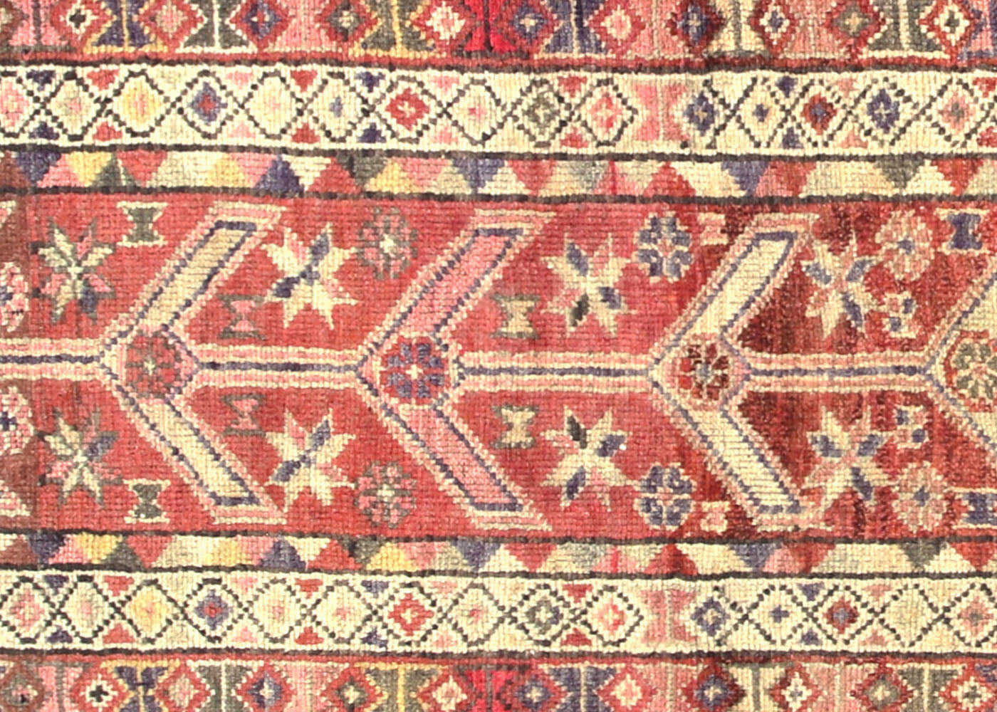 Vintage Turkish Oushak Runner - 3' x 12'8"