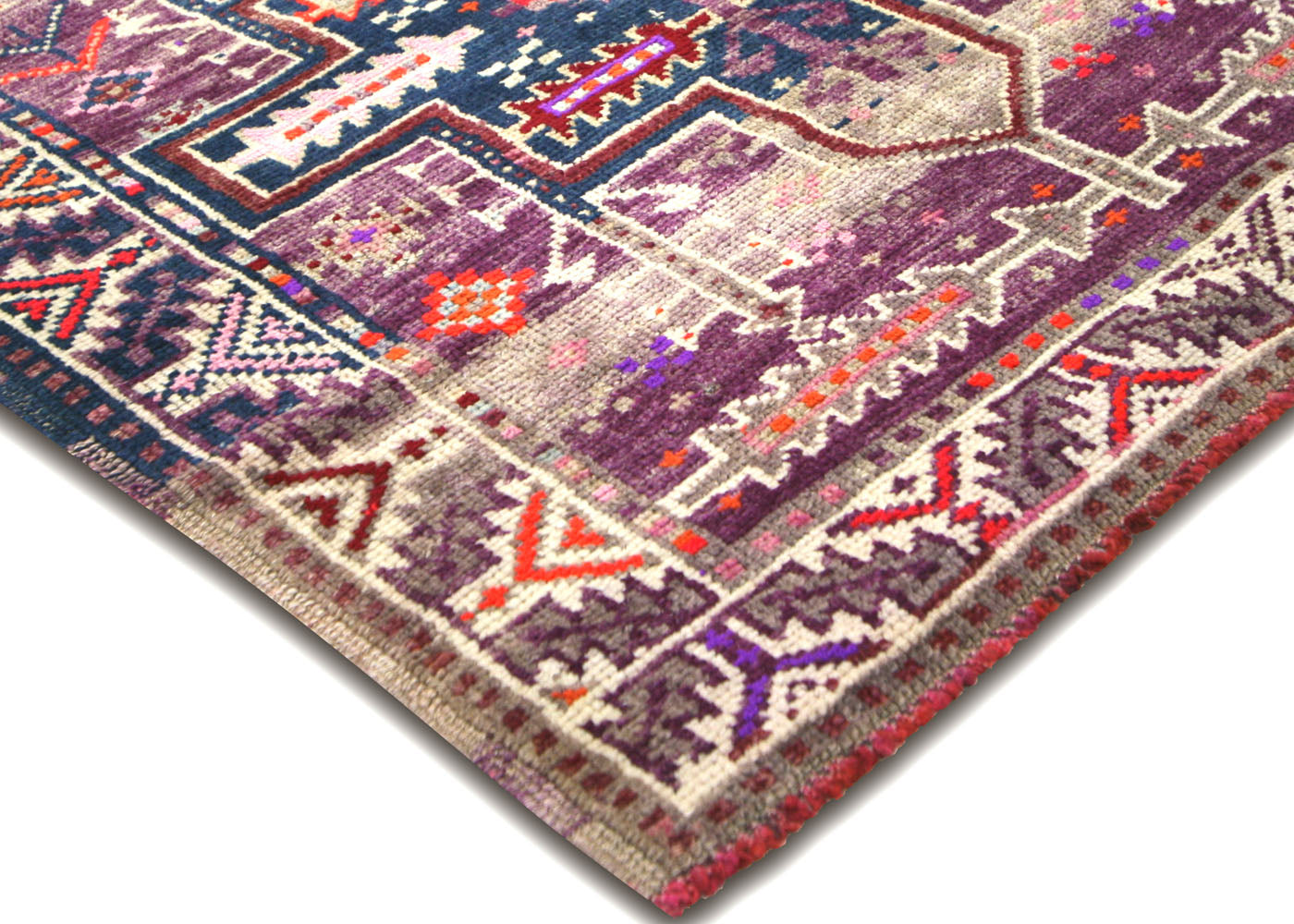 Vintage Turkish Oushak Runner - 3' x 11'11"