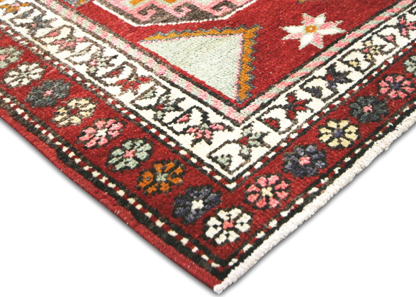 Vintage Turkish Oushak Runner - 3' x 11'8"