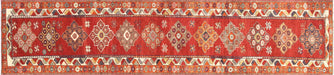 Vintage Turkish Oushak Runner - 2'8" x 12'