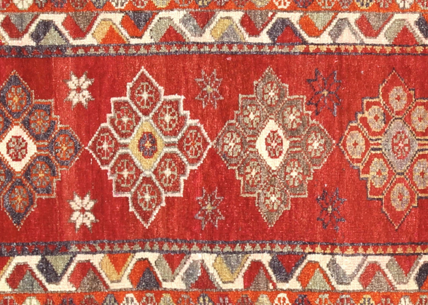 Vintage Turkish Oushak Runner - 2'8" x 12'