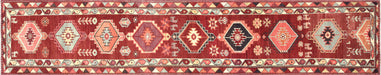 Vintage Turkish Oushak Runner - 2'6" x 13'6"