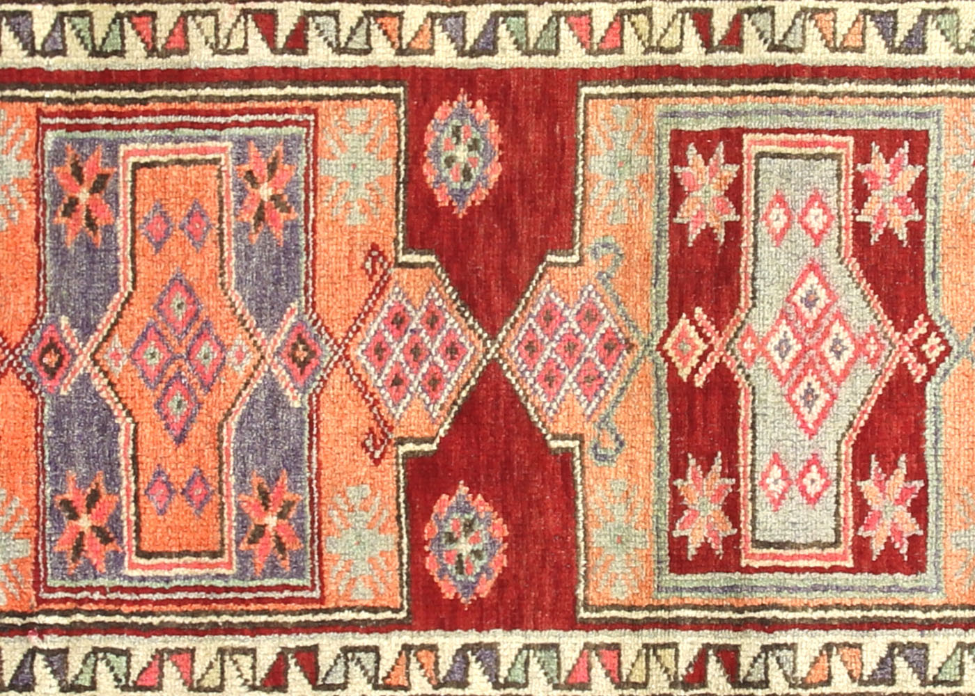 Vintage Turkish Oushak Runner - 2'11" x 13'3"