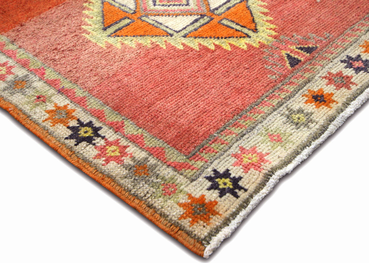 Vintage Turkish Oushak Runner - 2'10" x 12'