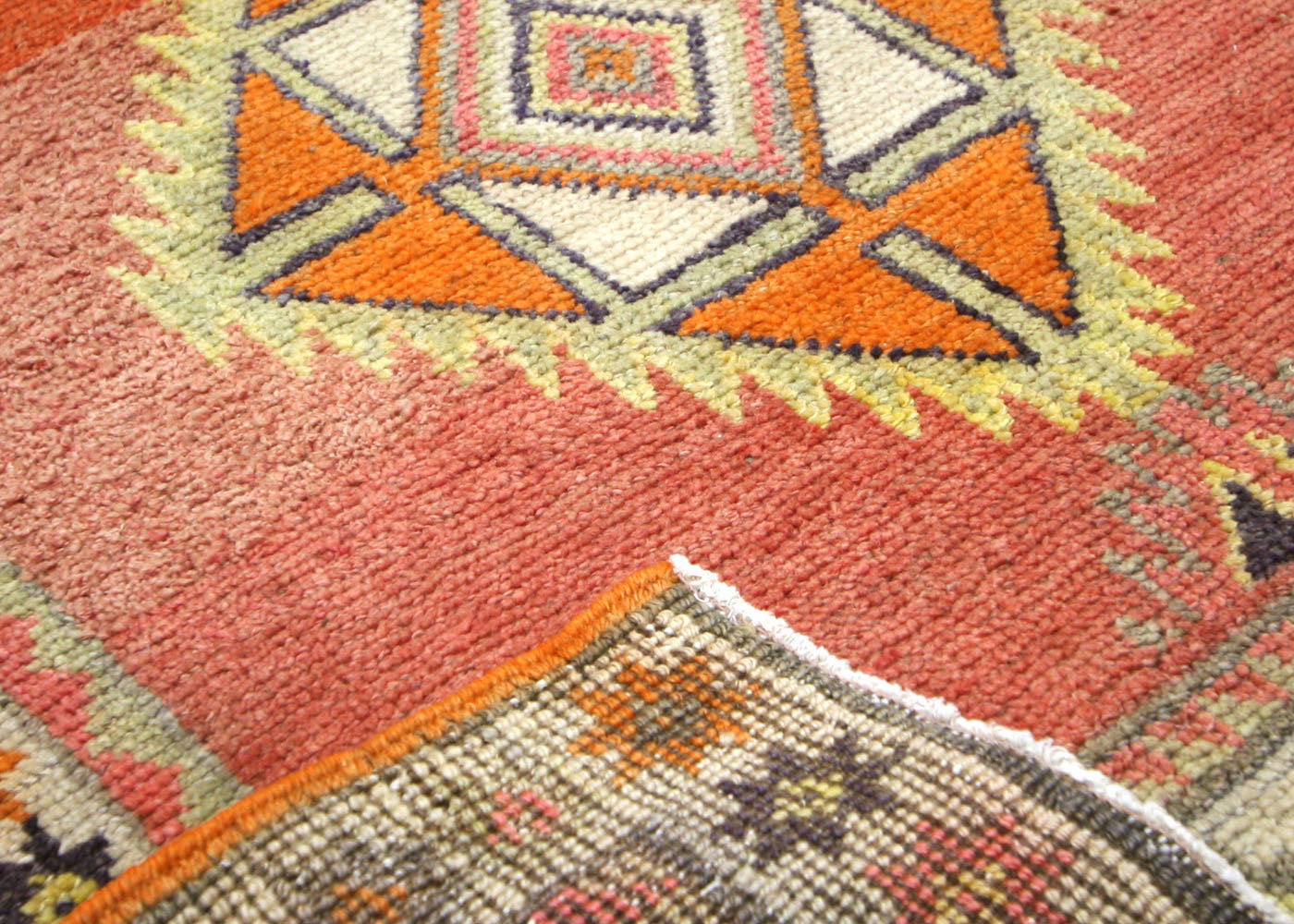 Vintage Turkish Oushak Runner - 2'10" x 12'