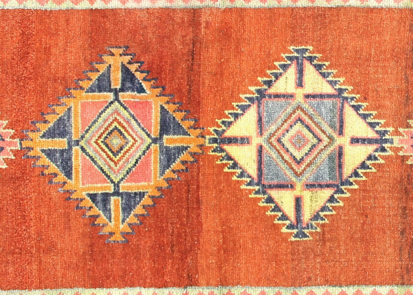 Vintage Turkish Oushak Runner - 2'10" x 12'