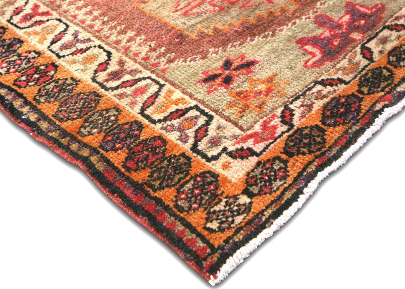 Vintage Turkish Oushak Runner - 2'11" x 11'10"