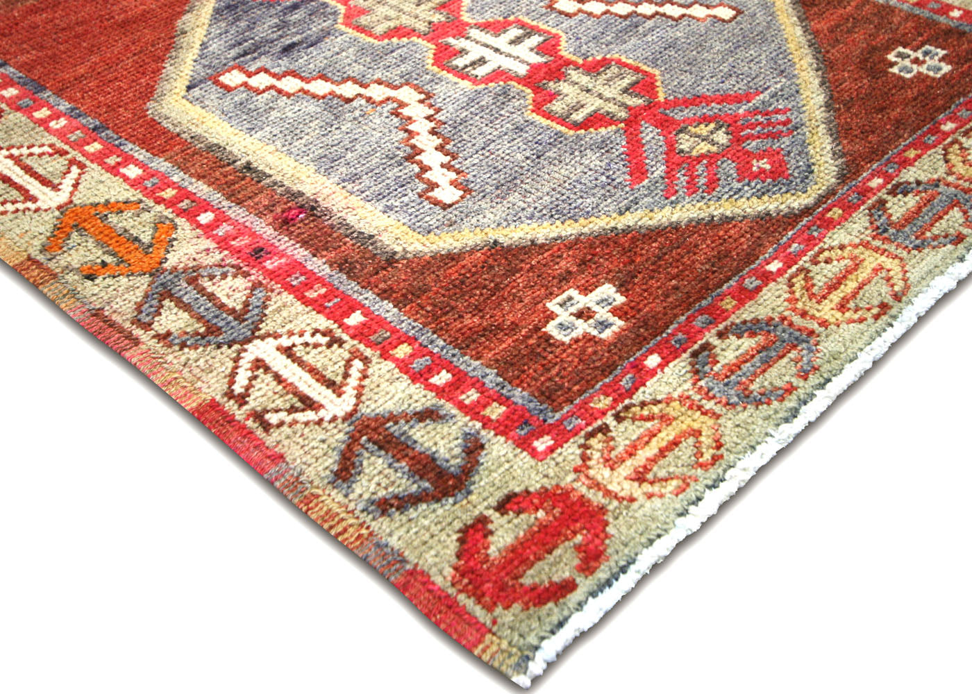 Vintage Turkish Oushak Runner - 3'4" x 9'6"