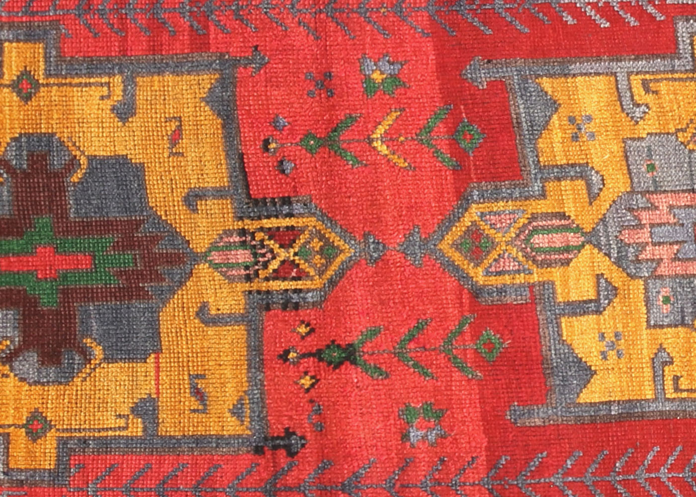 Vintage Turkish Oushak Runner - 3'2" x 11'9"