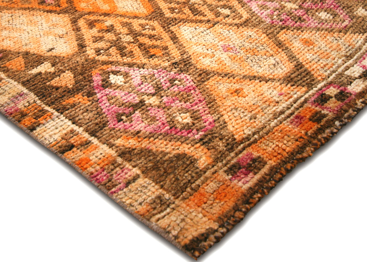 Vintage Turkish Oushak Runner - 2'9" x 13'7"
