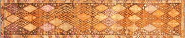 Vintage Turkish Oushak Runner - 2'9" x 13'7"